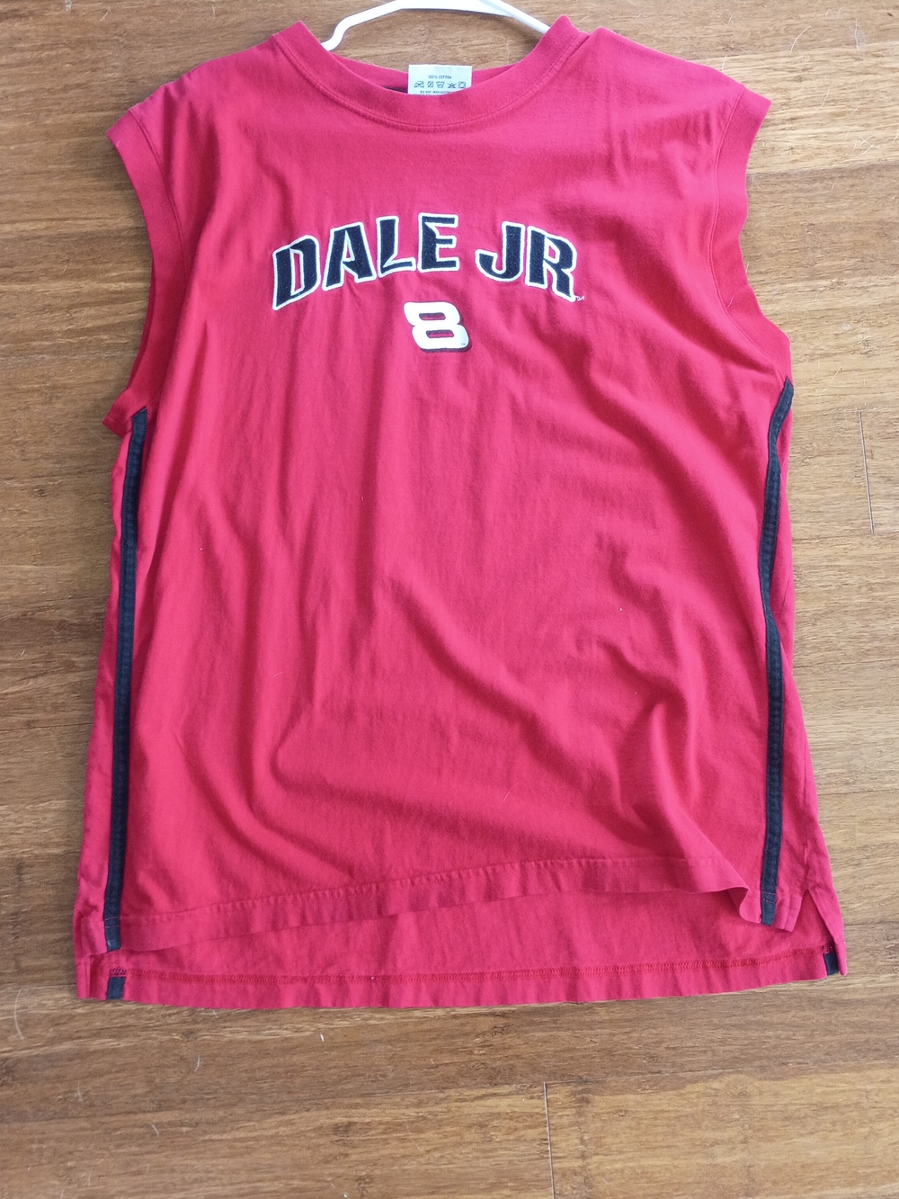 Red Sleeveless Tank Top - Men's